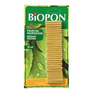 Pałeczki nawozowe do roślin zielonych 30 szt. Biopon
