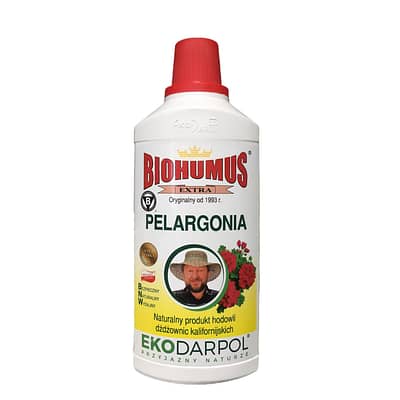 Biohumus Extra do pelargonii